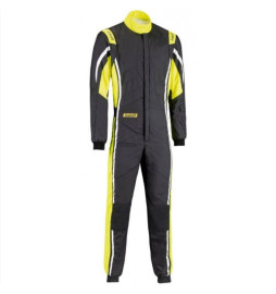 Mono automovilismo Ignífugo Sabelt FIA HERO TS10 SUPERLIGHT negro/amarillo