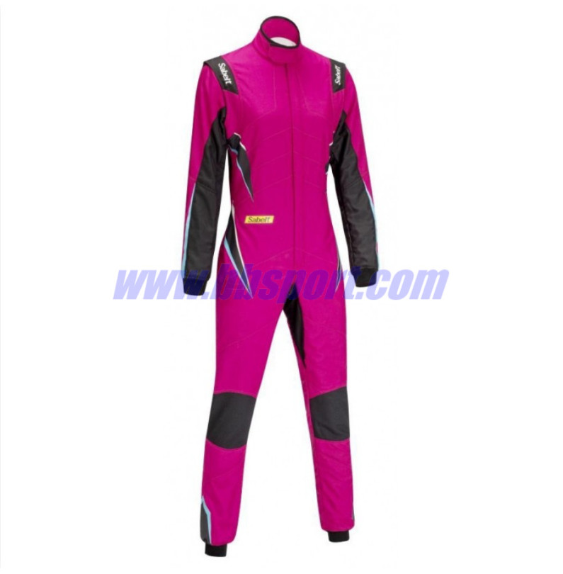 Mono automovilismo Ignífugo Sabelt FIA Lady HERO TS10 SUPERLIGHT rosa