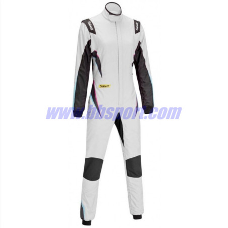 Mono automovilismo Ignífugo Sabelt FIA Lady HERO TS10 SUPERLIGHT blanco