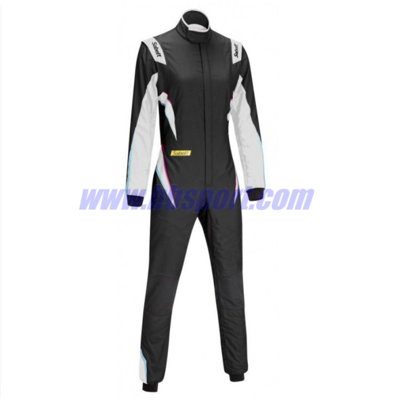 Mono automovilismo Ignífugo Sabelt FIA Lady HERO TS10 SUPERLIGHT negro Mono automovilismo Ignífugo Sabelt FIA Lady HERO TS10 SUPERLIGHT negro