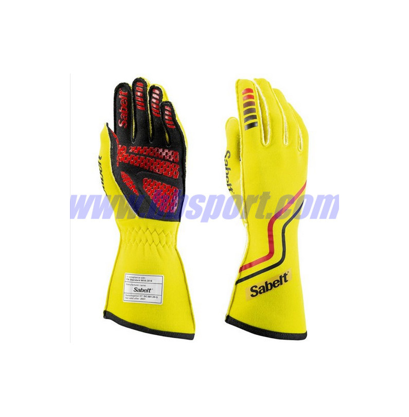 Guantes ignífugos Sabelt HERO SUPERLIGHT TG-10 yellow