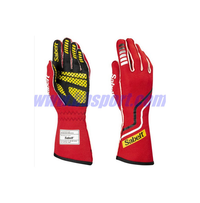 Guantes ignífugos Sabelt HERO SUPERLIGHT TG-10 red