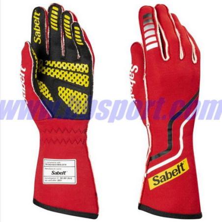 Guantes ignífugos Sabelt HERO SUPERLIGHT TG-10 red