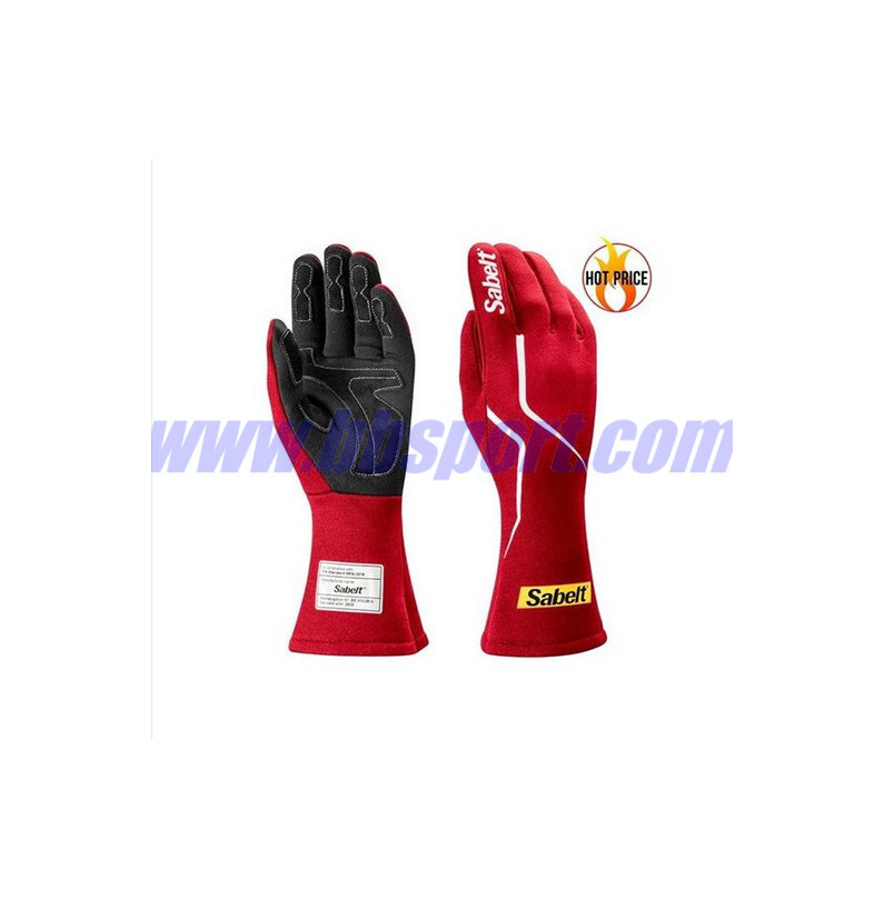 Guantes ignífugos Sabelt CHALLENGE TG-2.1 red Guantes ignífugos Sabelt CHALLENGE TG-2.1 red