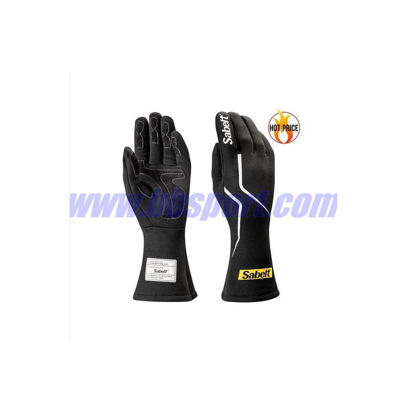 Guantes ignífugos Sabelt CHALLENGE TG-2.1 black Guantes ignífugos Sabelt CHALLENGE TG-2.1 black