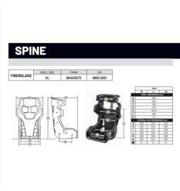 Asiento Sabelt SPINE FIA