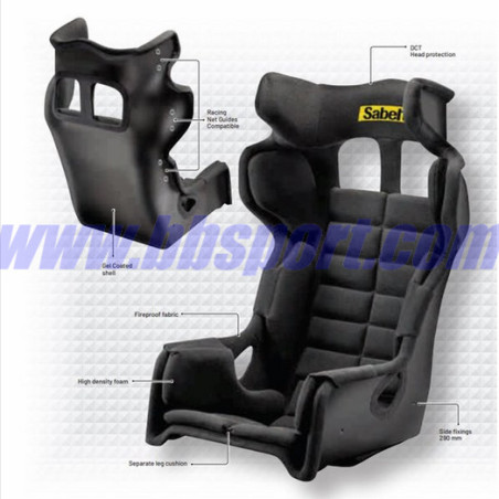 Asiento Sabelt GT-AM BASE FIA