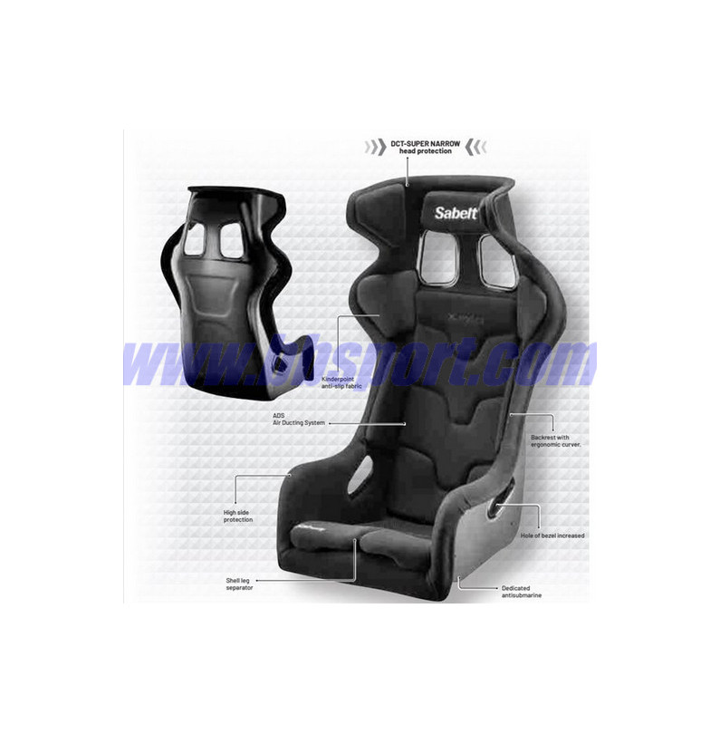 Asiento Sabelt X PAD FIA