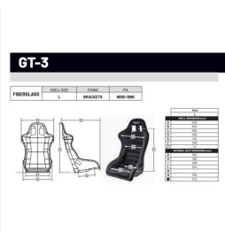 Asiento Sabelt GT3 FIA