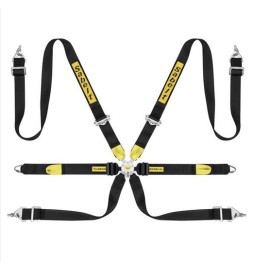 Racing safety harness with 6 anchor points ENDURANCE