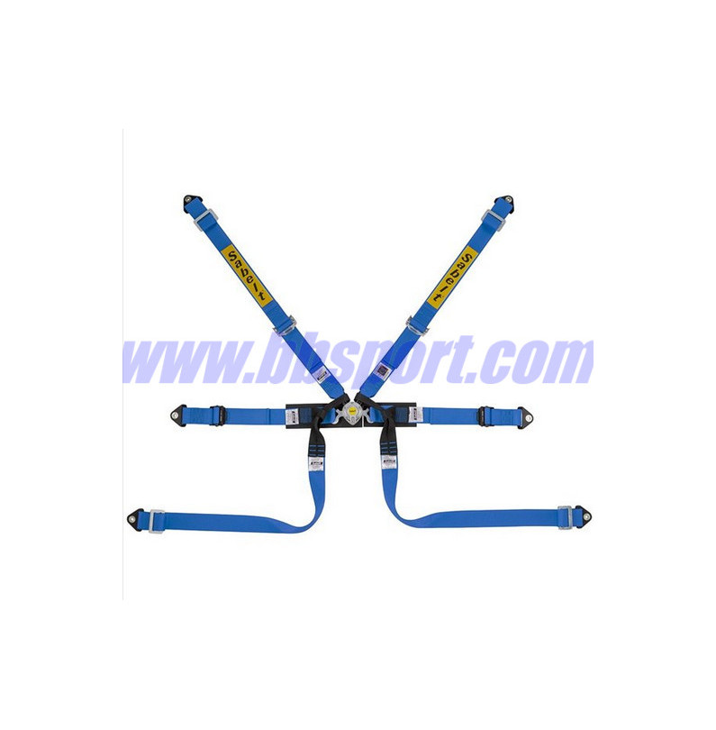 Arnés de seguridad racing con 6 puntos de anclaje STEEL FORMULA BASIC Arnés de seguridad racing con 6 puntos de anclaje STEEL FORMULA BASIC