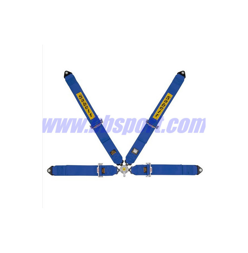 Arnés de seguridad racing con 4 puntos de anclaje STEEL KIT CAR Arnés de seguridad racing con 4 puntos de anclaje STEEL KIT CAR
