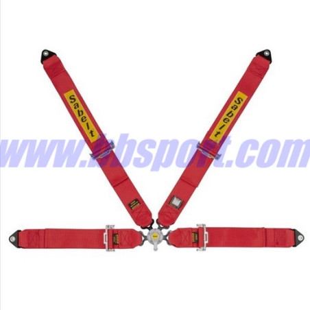 Arnés  de seguridad racing con 4 puntos de anclaje STEEL KIT CAR