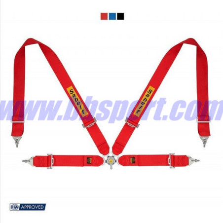 Arnés  de seguridad racing con 4 puntos de anclaje STEEL