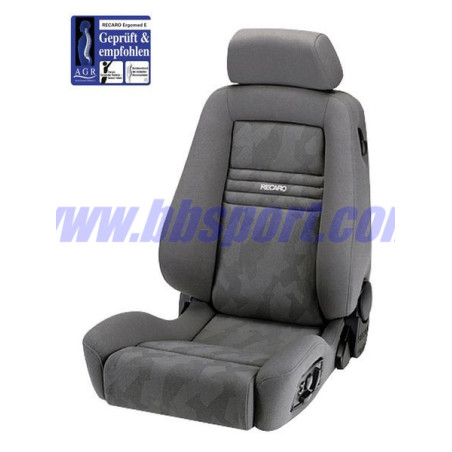 Asiento Recaro Ergomed ES – Clima Artista grey / Nardo grey