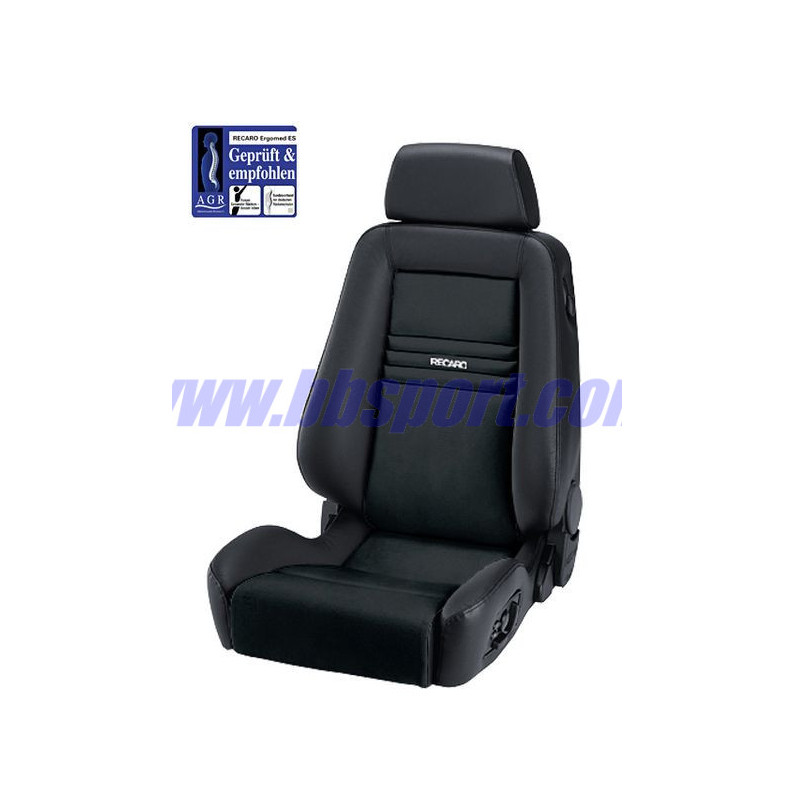 Asiento Recaro Ergomed ES – Clima Dinamica black / Leather black