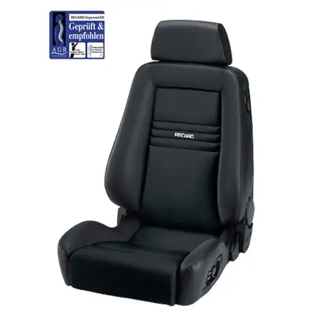Asiento Recaro Ergomed ES – Clima Dinamica black / Leather black