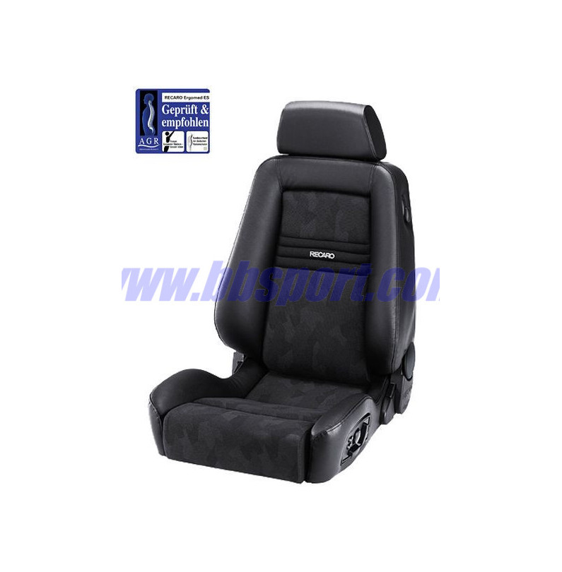 Asiento Recaro Ergomed ES – Clima Artista black / Leather black