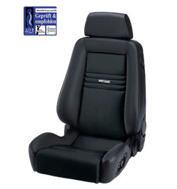 Asiento Recaro Ergomed ES – SAB Clima Dinamica black / Leather black