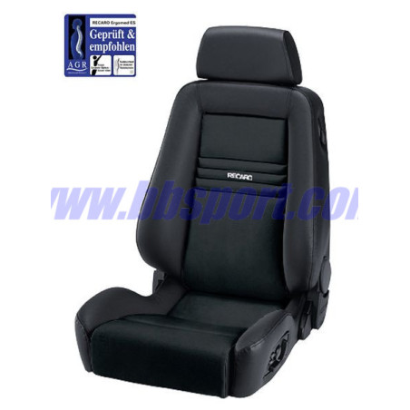 Asiento Recaro Ergomed ES – SAB Clima Dinamica black / Leather black