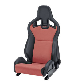 Asiento Recaro Sportster CS with heating – Artificial leather black / Dinamica red