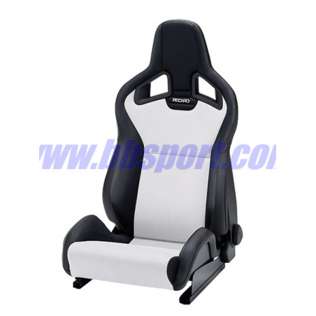 Asiento Recaro Sportster CS with heating – Artificial leather black / Dinamica silver