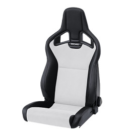 Asiento Recaro Cross Sportster CS Airbag with heating – Artificial leather black / Dinamica silver