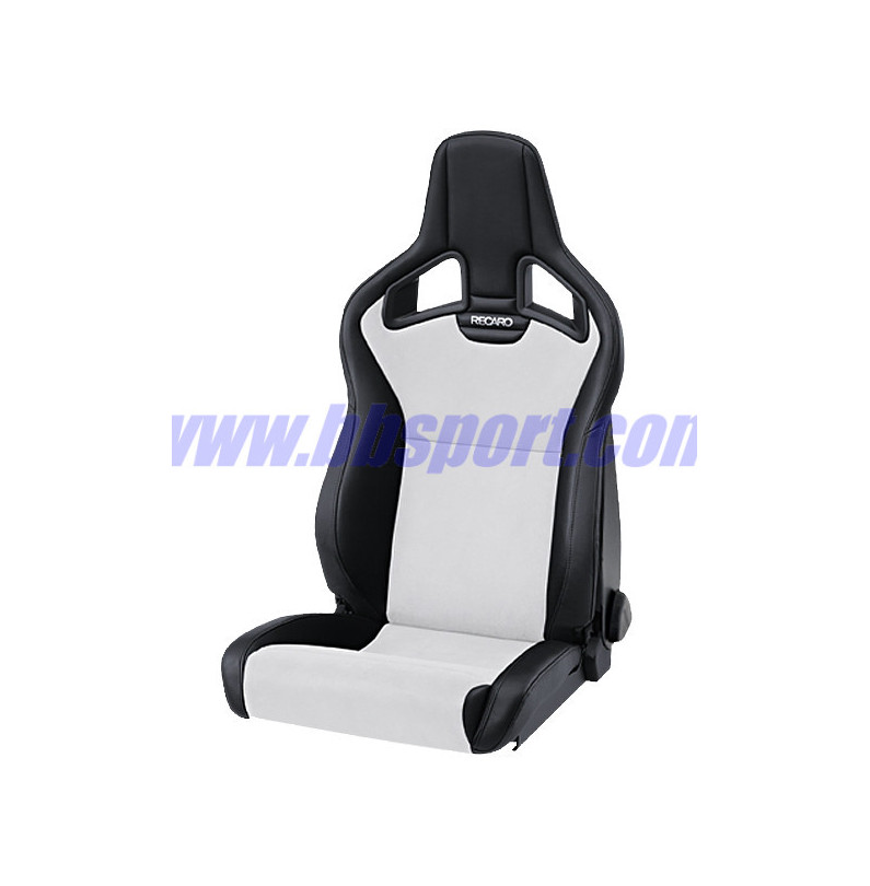 Asiento Recaro Cross Sportster CS Airbag with heating – Artificial leather black / Dinamica silver
