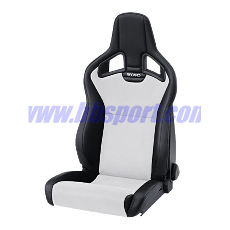 Asiento Recaro Cross Sportster CS Airbag with heating – Artificial leather black / Dinamica silver