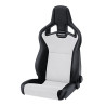 Asiento Recaro Cross Sportster CS Airbag with heating – Artificial leather black / Dinamica silver