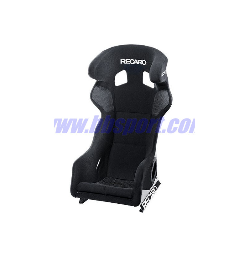 The seat is Recaro Pro Racer HANS XL– Velour black
