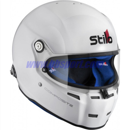 Casco Stilo ST5 FN COMPOSITE BLANCO/INTERIOR AZUL
