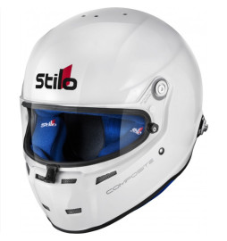 Casco Stilo ST5 FN COMPOSITE BLANCO/INTERIOR AZUL