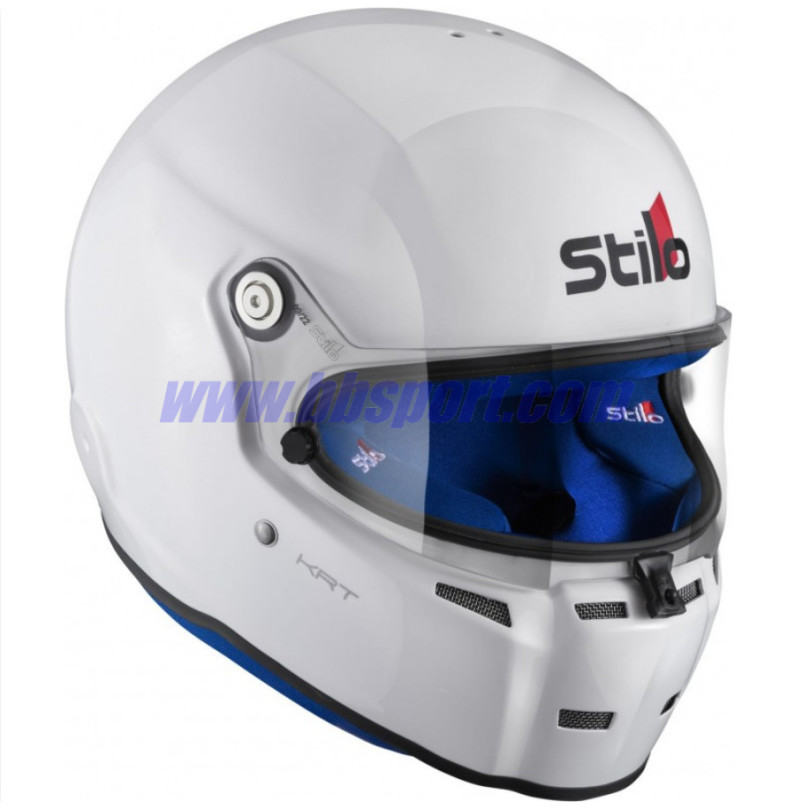 Casco Stilo KARTING ST5FN BLANCO/INTERIOR AZUL Casco Stilo KARTING ST5FN BLANCO/INTERIOR AZUL