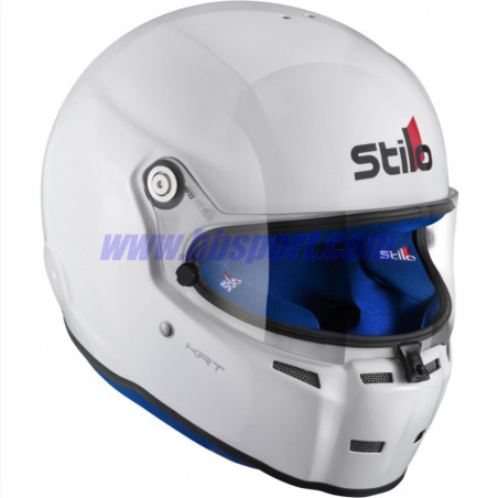 Casco Stilo KARTING ST5FN BLANCO/INTERIOR AZUL