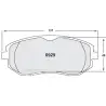 PFC Z-Rated Front Brake Pads for Subaru BRZ