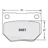 PFC 11 Rear Brake Pads for Subaru Impreza GC / GF (92-00)