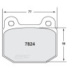 PFC 08 Front Brake Pads for Lotus Exige S1 & S2 (2-Pot)