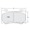 PFC Z-Rated Front Brake Pads for Nissan 370Z (Brembo)