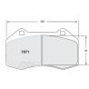 PFC Z-Rated Front Brake Pads for Renault Megane 3 RS