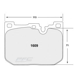 PFC Z-Rated Front Brake Pads for BMW M3 F80