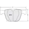 PFC 11 Rear Brake Pads for BMW M3 E9X (07-13)