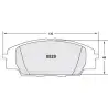 PFC 11 Front Brake Pads for Honda S2000