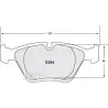 PFC 08 Front Brake Pads for BMW M3 E46