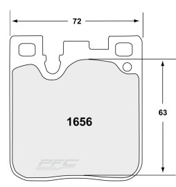 PFC 08 Rear Brake Pads for BMW M4 F82 / F83