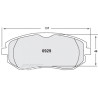 PFC 332 Front Brake Pads for Subaru BRZ
