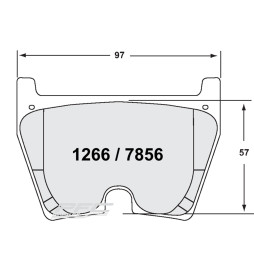 PFC Z-Rated Front Brake Pads for Audi R8