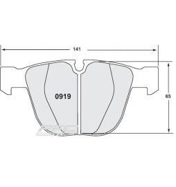PFC 01 Rear Brake Pads for BMW M3 E9X (07-13)