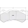 PFC Z-Rated Front Brake Pads for Nissan GT-R