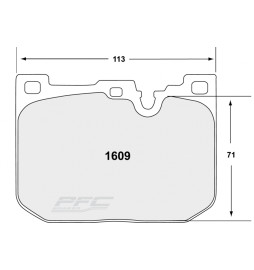 PFC 08 Front Brake Pads for BMW M4 F82 / F83